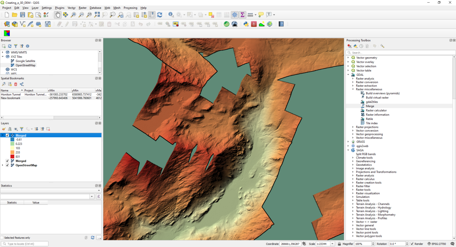 Creating a 3D Printed Digital Elevation Model in QGIS – TechnicalGIS